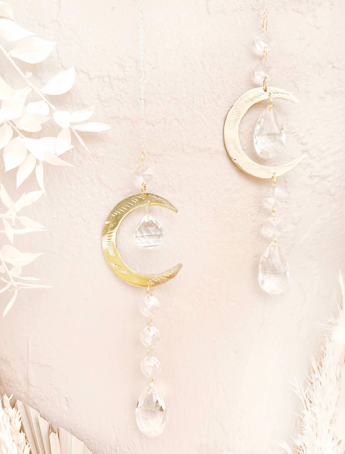 MOON Suncatcher - Rainbow Maker - Wall Decor - Rainbow Prism