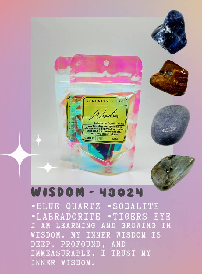 Crystal Go Bags / Wisdom