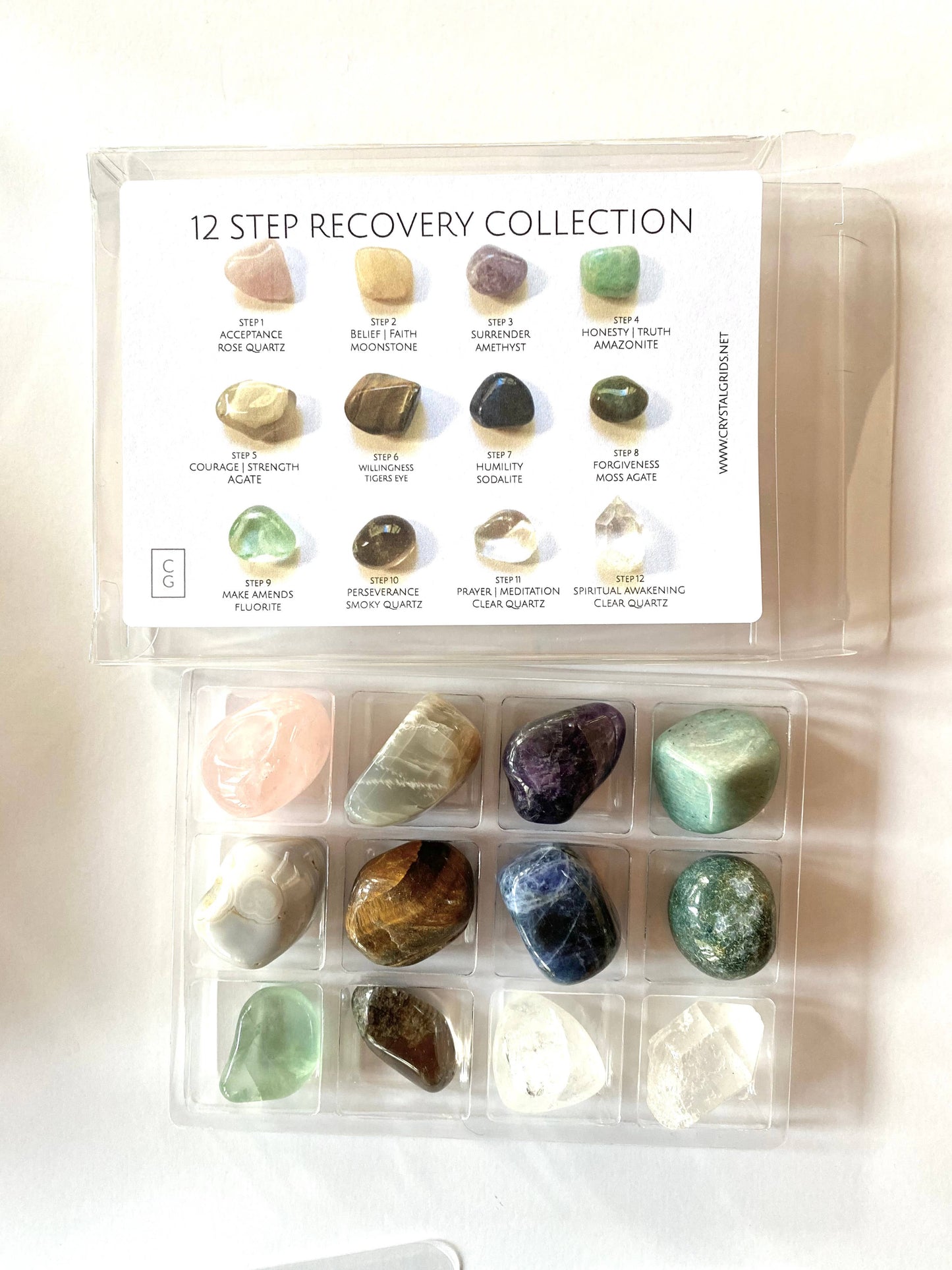12 Step Recovery  - Rox Box - crystals and stones stocking