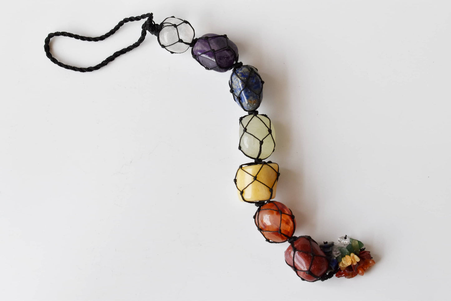7 Chakra Crystal Hanger | Stone Hanger Car Accessories