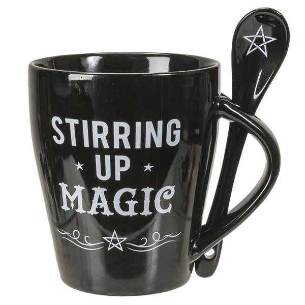 Stirring Up Magic Mug and Spoon Set