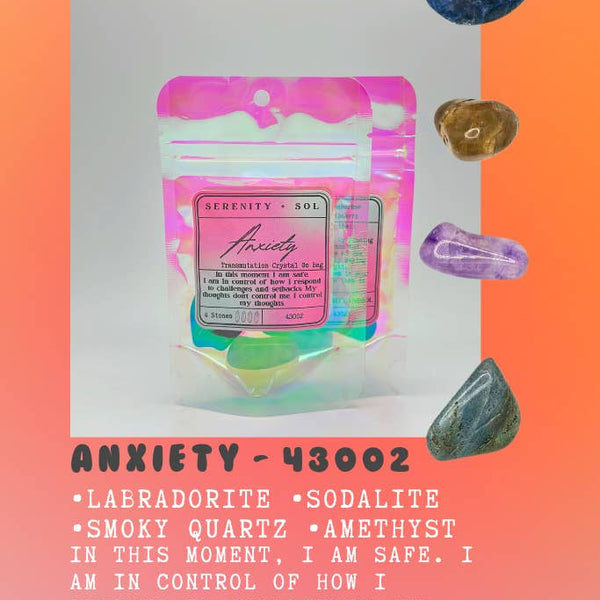 Crystal Go Bags / Anxiety