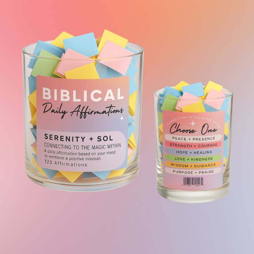 Biblical Affirmation Jar