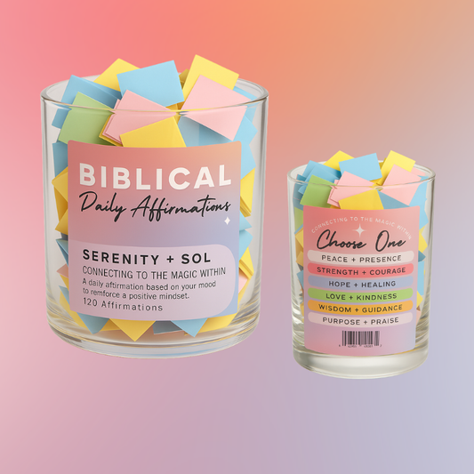 Biblical Affirmation Jar