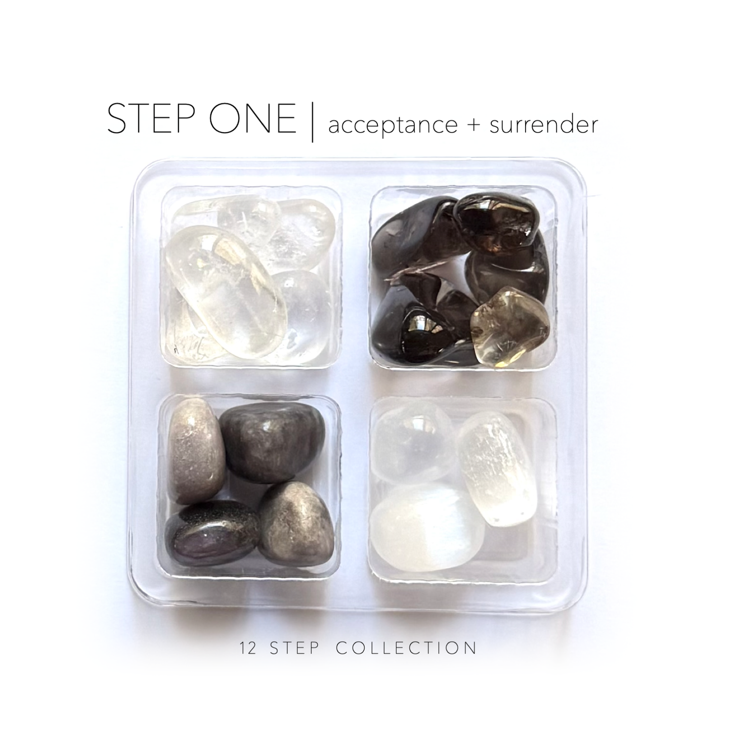 12 STEP COLLECTION sobriety recovery addiction crystal sets