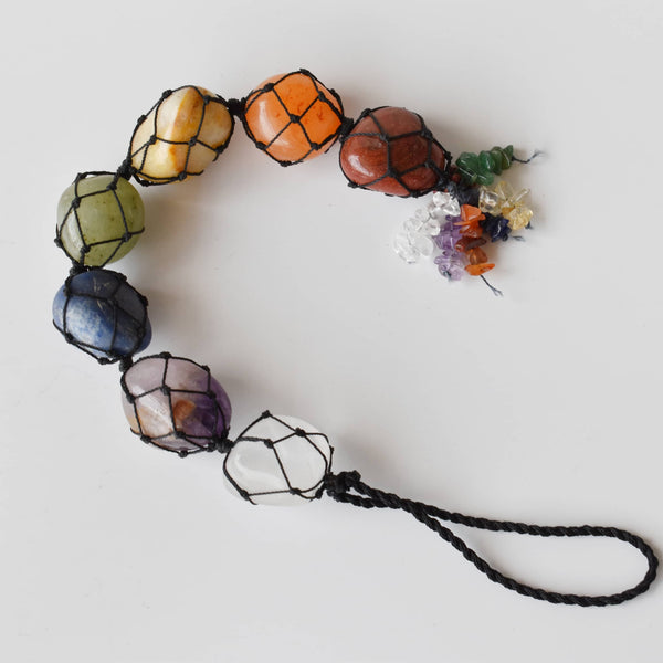 7 Chakra Crystal Hanger | Stone Hanger Car Accessories