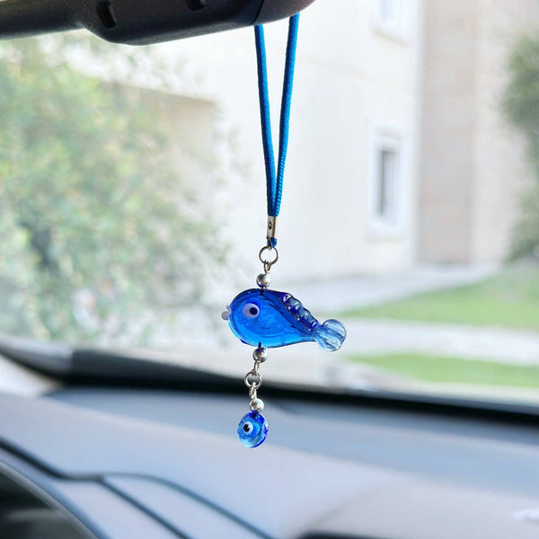 Evil Eye Car Mirror Charm, Rear Mirror Evil Eye Car Charm
