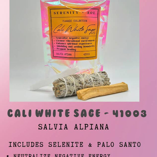 Sage & Smudge Go Bags / California White