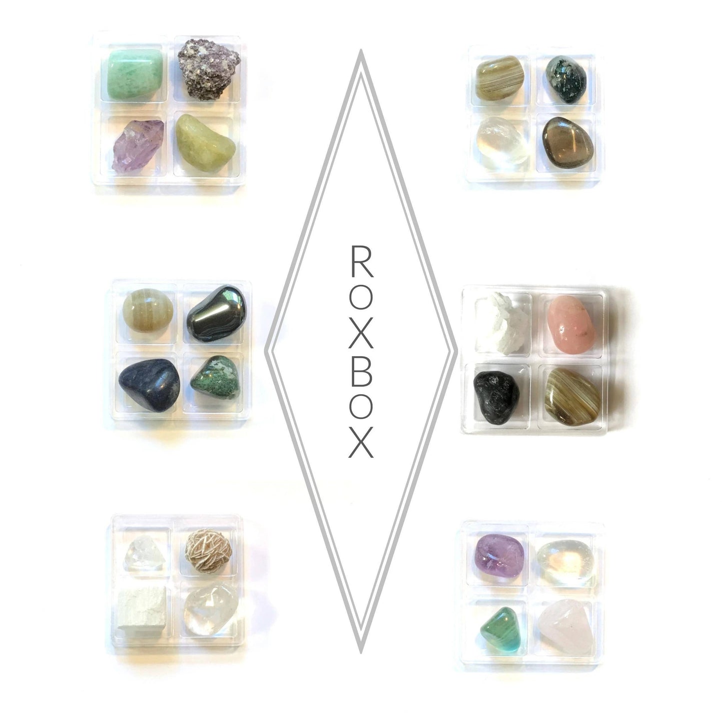 Aura Cleanse - Rox Box - crystals and stones kit set  gift