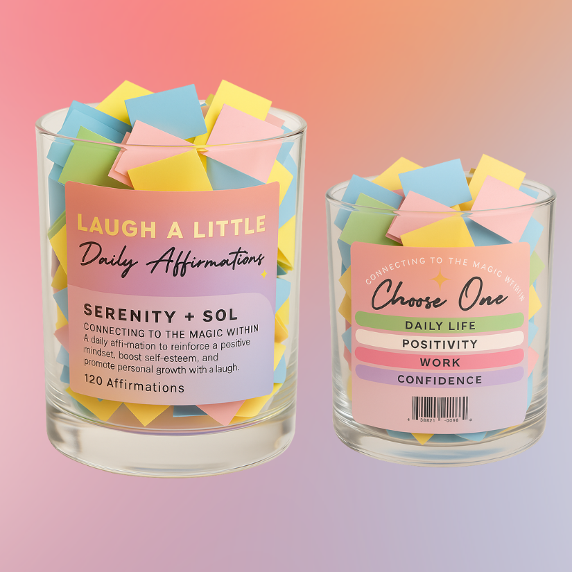 Laugh A Little Affirmation Jar