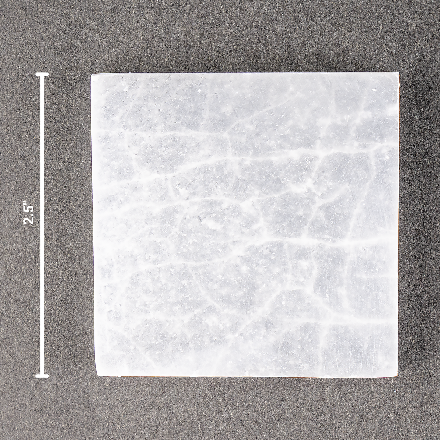 Selenite Charging Plate | Round Coaster | Selenite Plate
