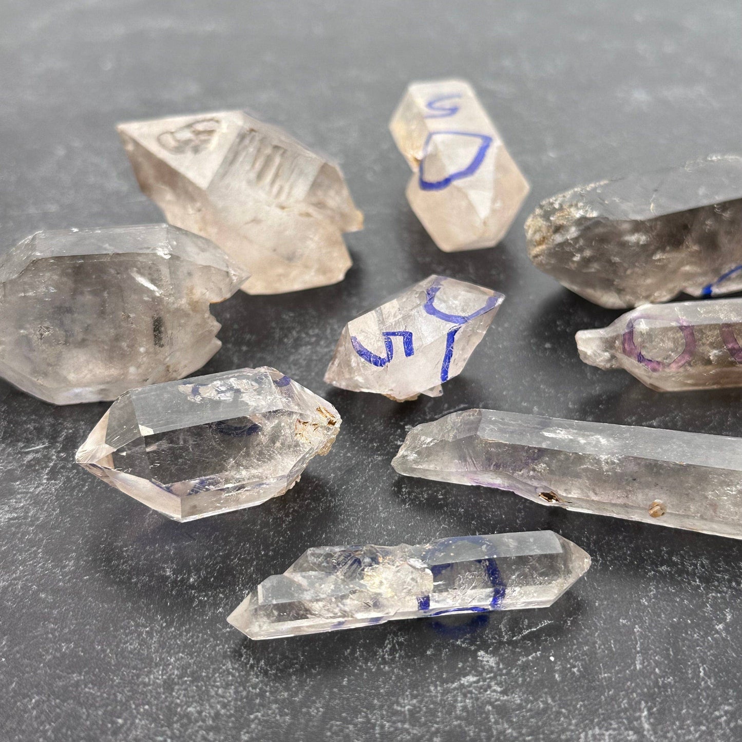 Crystal Enhydro Quartz with Moving Water Inclusion