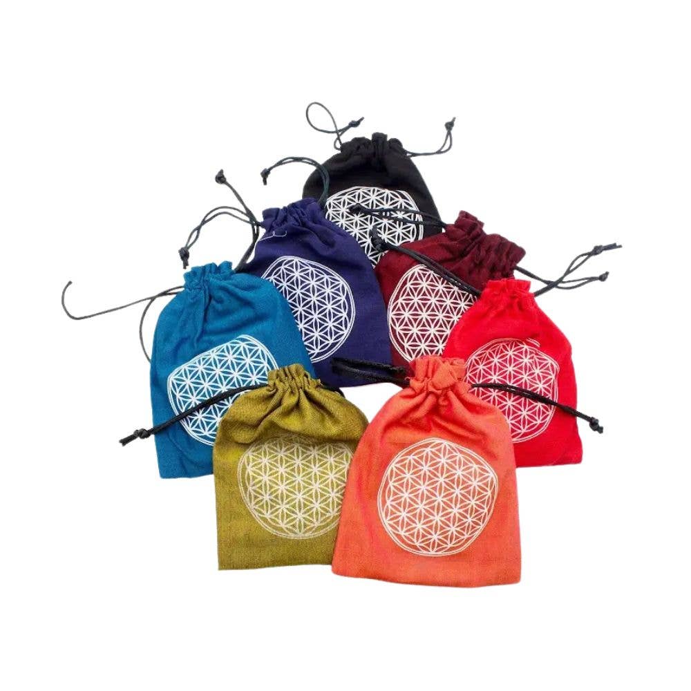 Flower of Life Crystal Bags, 20 Count