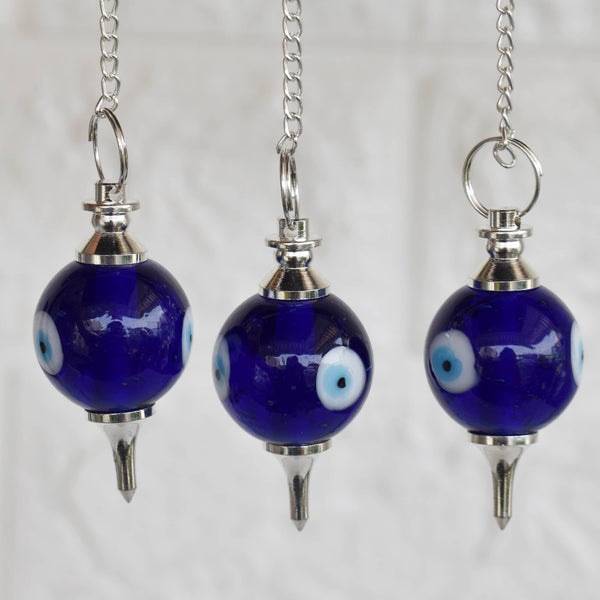 Crystal Pendulum | Evil Eye | Ball Pendulum| chakra pendulum