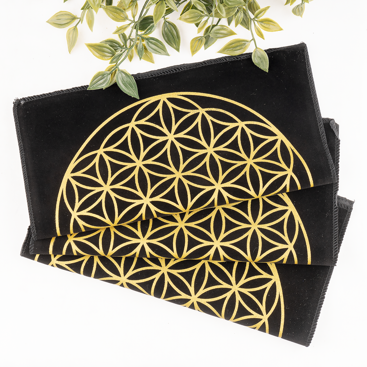 Crystal Grid Cloth |Sacred Geometry 7 Chakra For Energy Work