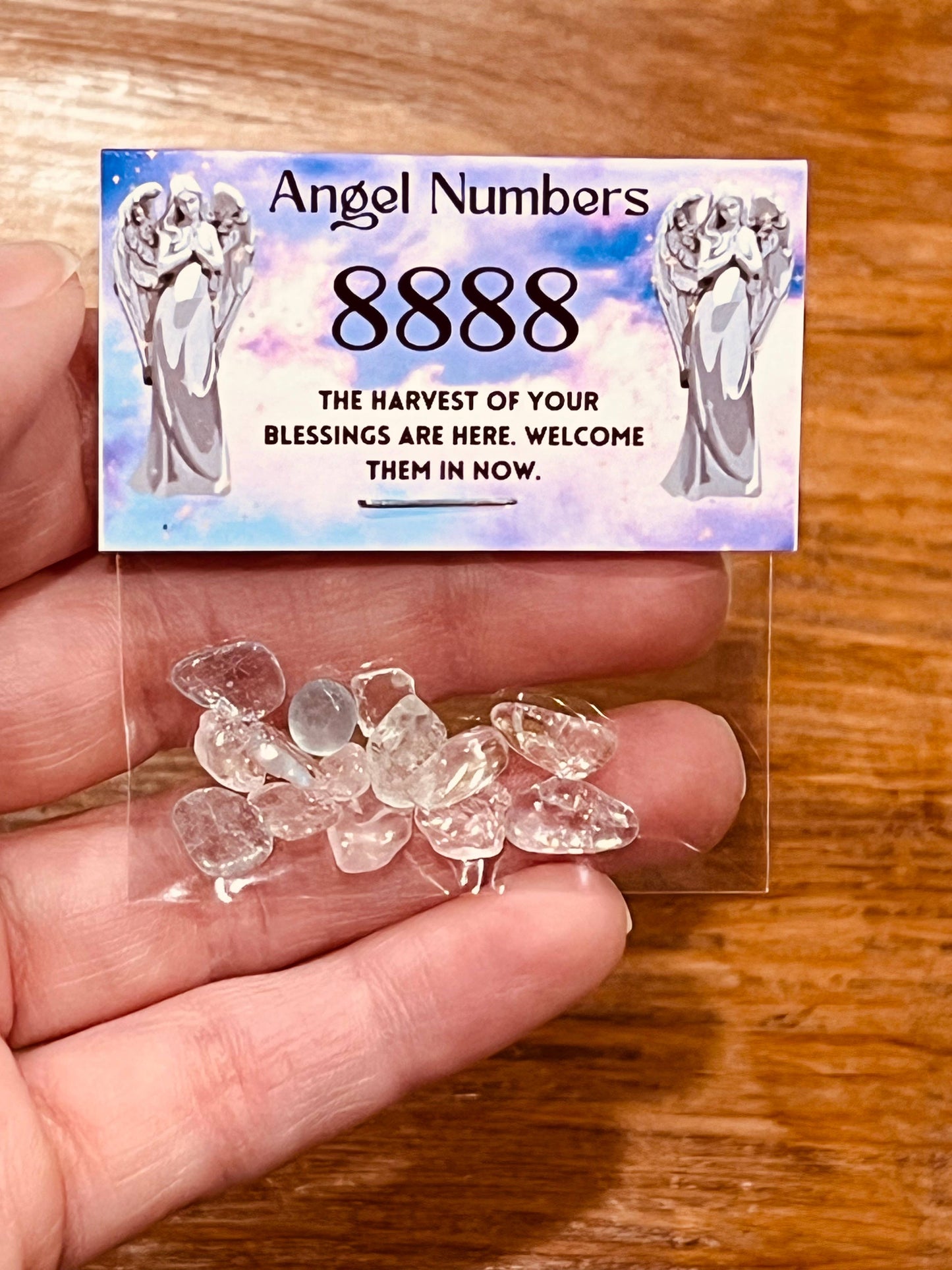 Crystal Confetti Client Thank You Gifts 20pc Angel Numbers