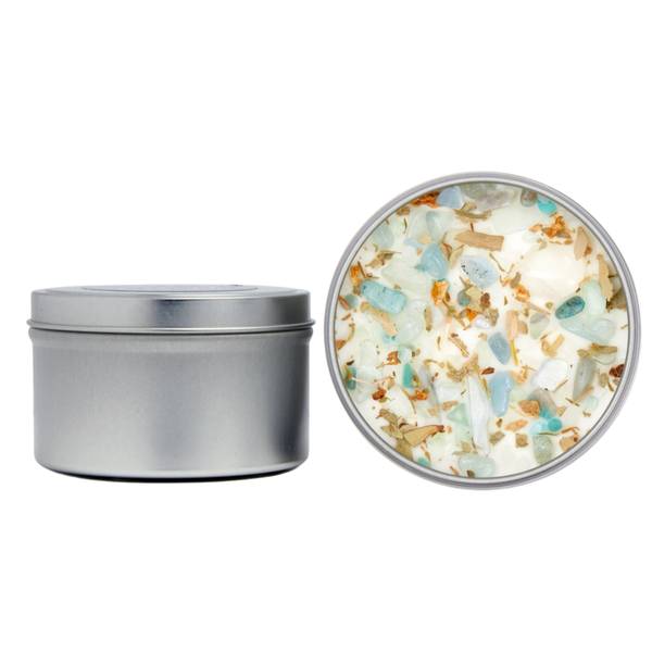 Mystical & Magical Candles, Spiritual Candle, Crystal Candle