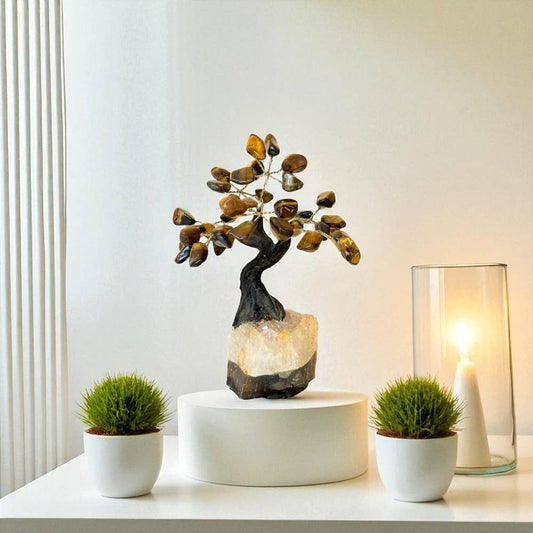 Feng Shui Money Tree - Tigers Eye