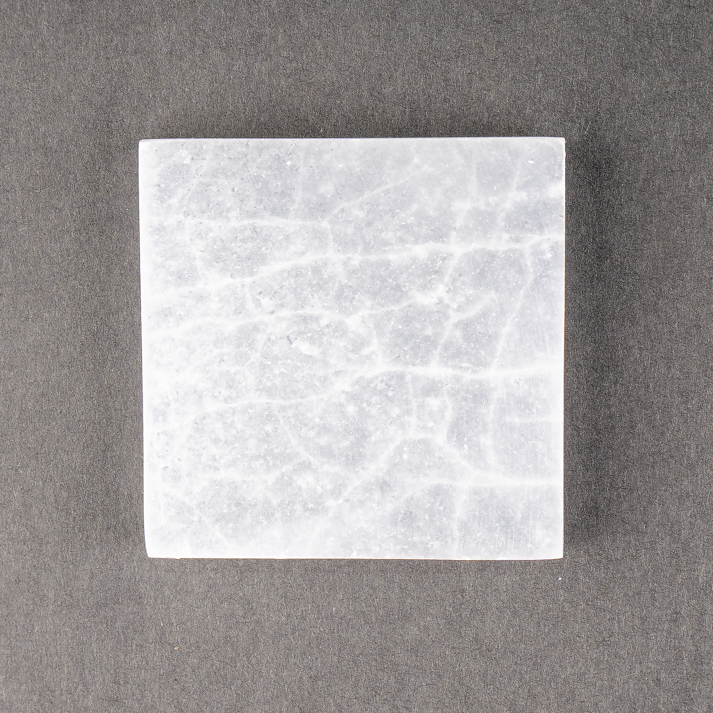 Selenite Charging Plate | Round Coaster | Selenite Plate