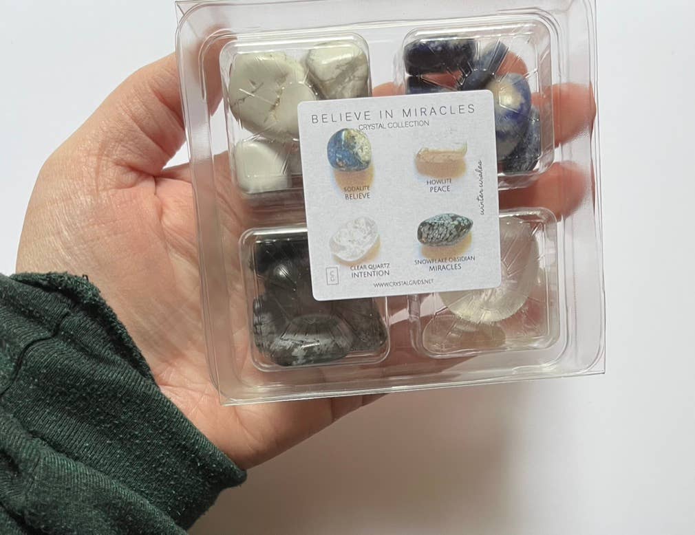 BELIEVE IN MIRACLES -  - crystals and stones