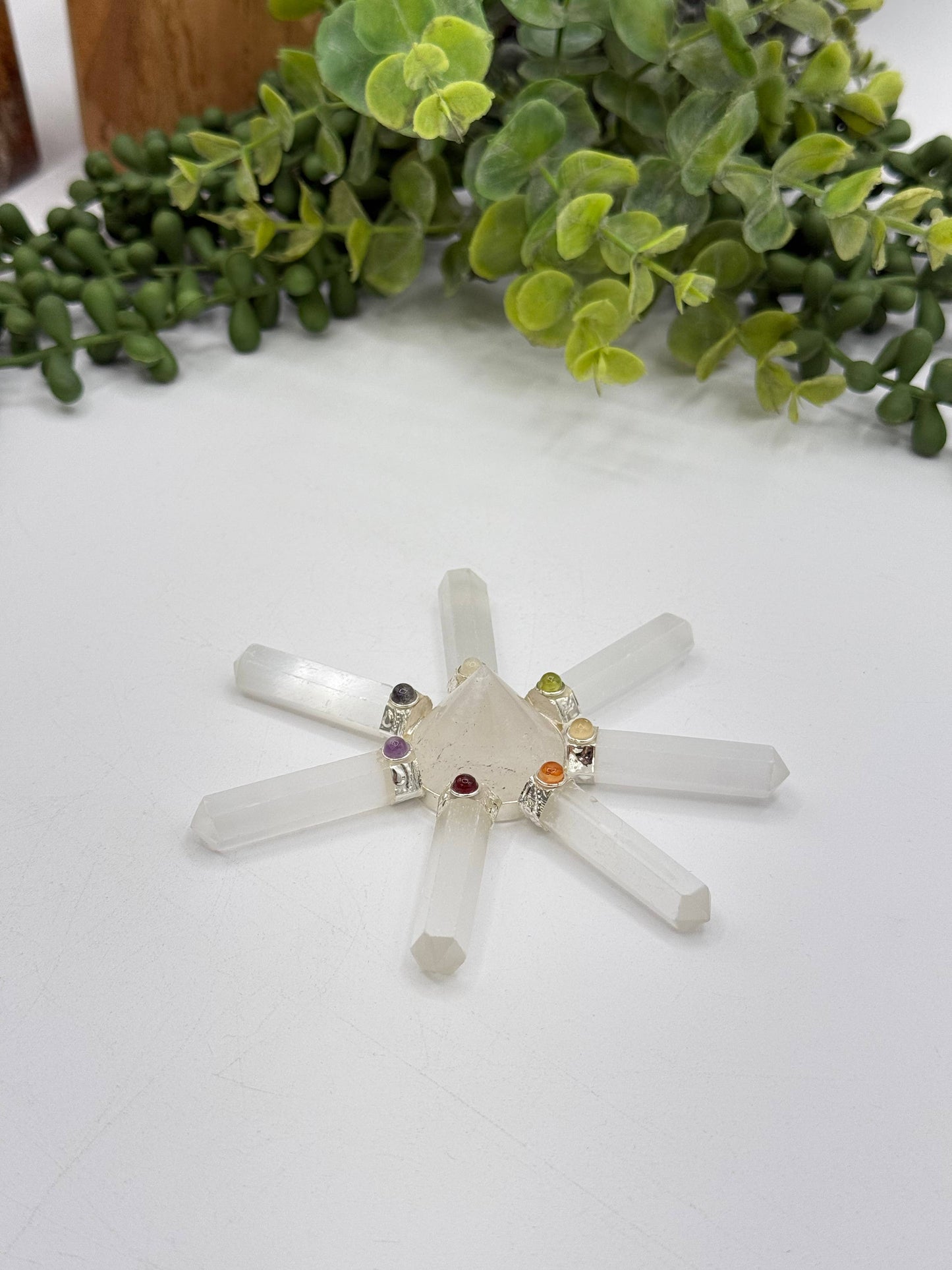 Selenite 7-Point Energy Generator