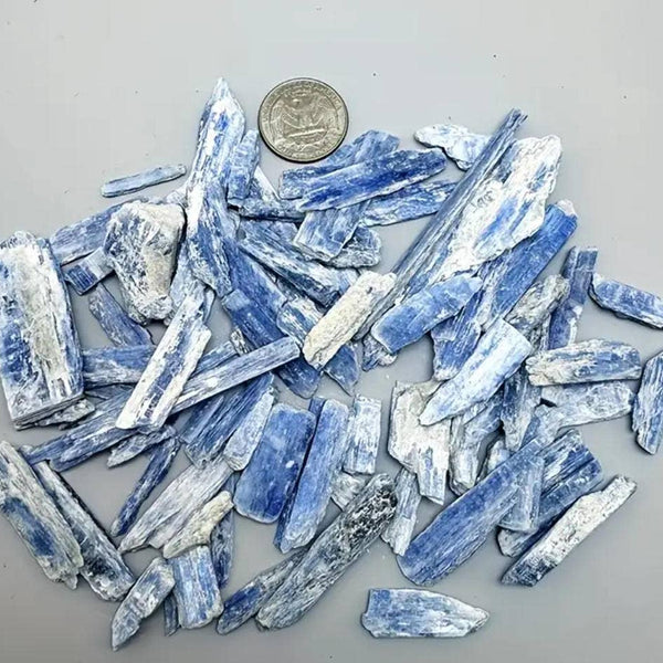 Kyanite Crystals - Bulk for Healing, Crafts, & Collectin 50g