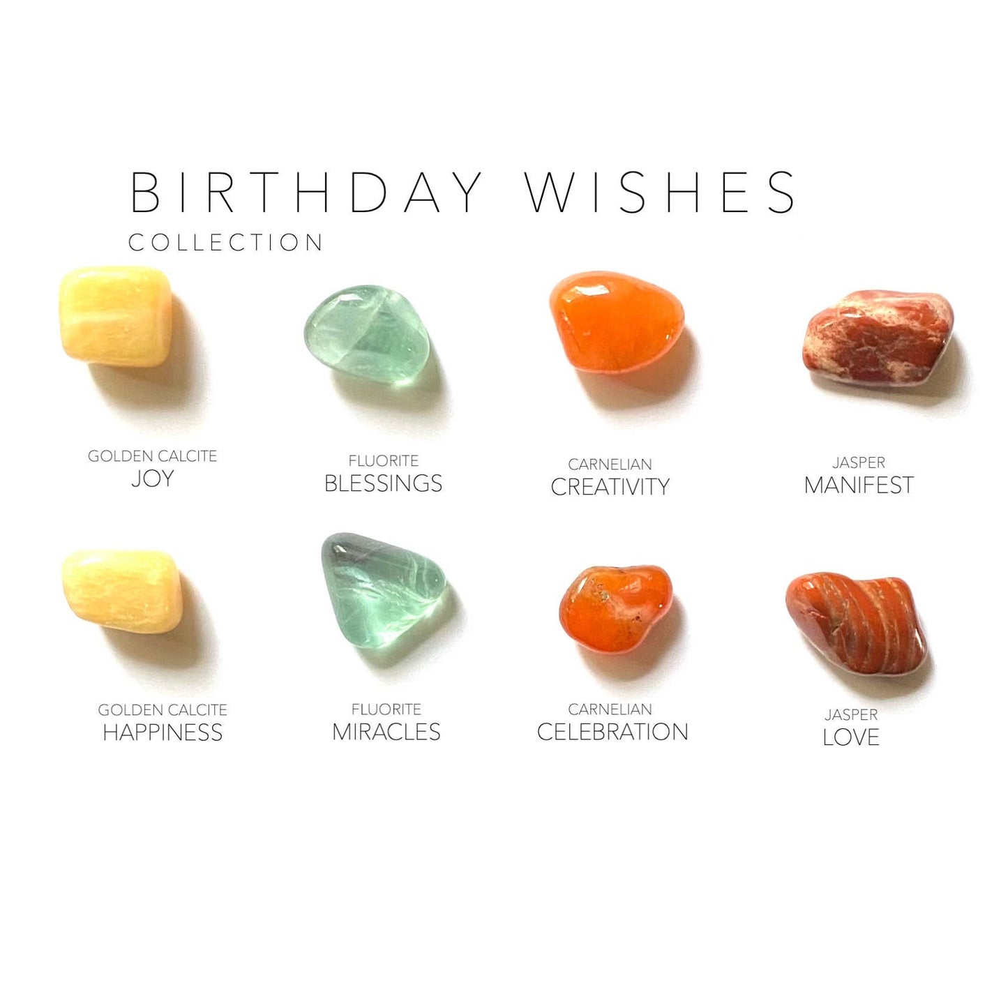 Birthday Wishes - Rox Box- crystals and stones gift set  kit