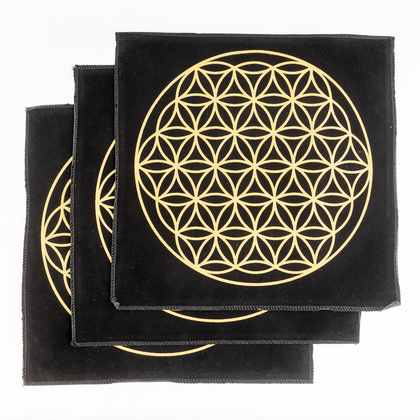 Crystal Grid Cloth |Sacred Geometry 7 Chakra For Energy Work