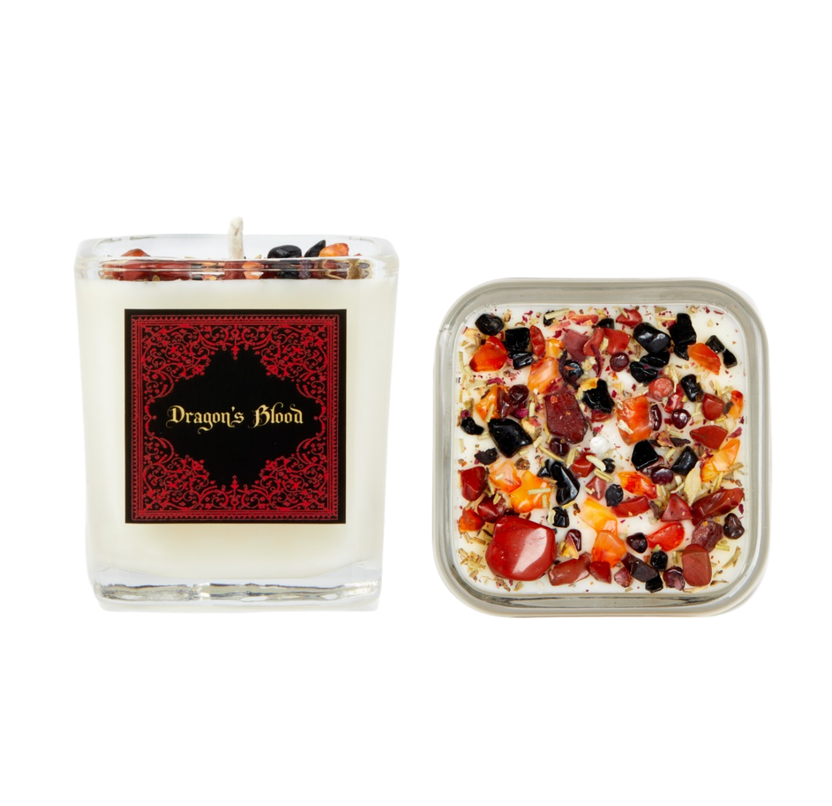 Mystical & Magical Candles, Spiritual Candle, Crystal Candle