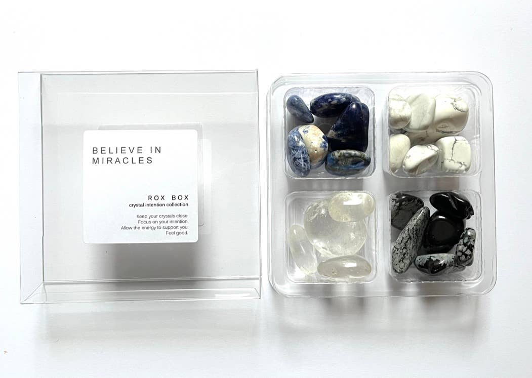 BELIEVE IN MIRACLES -  - crystals and stones