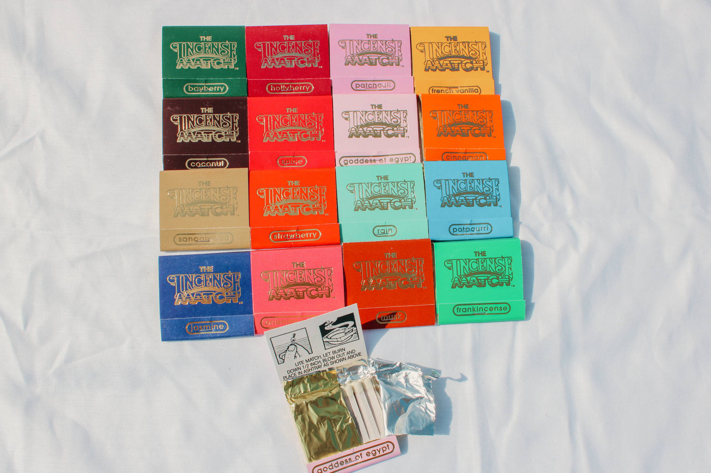 Box of 50 Match Books - Assorted Fragrances