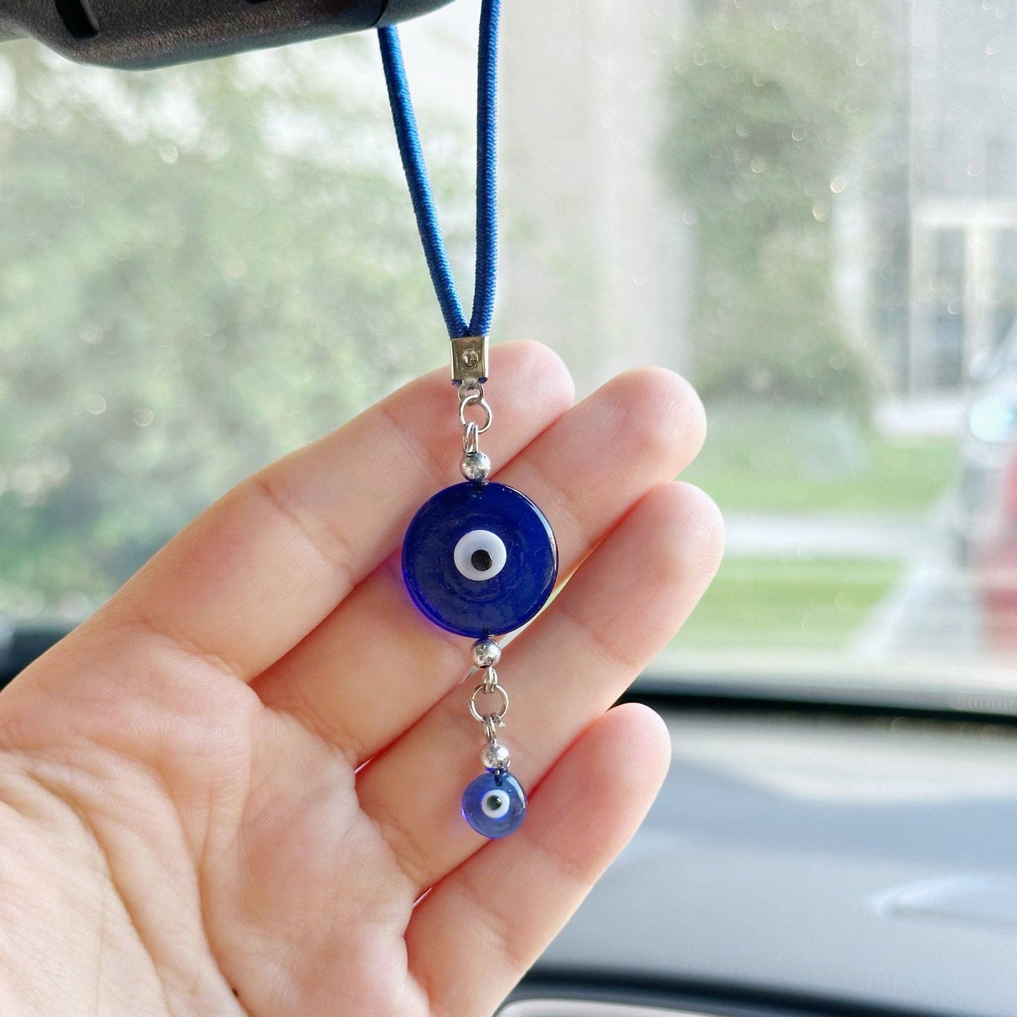 Evil Eye Car Mirror Charm, Rear Mirror Evil Eye Car Charm