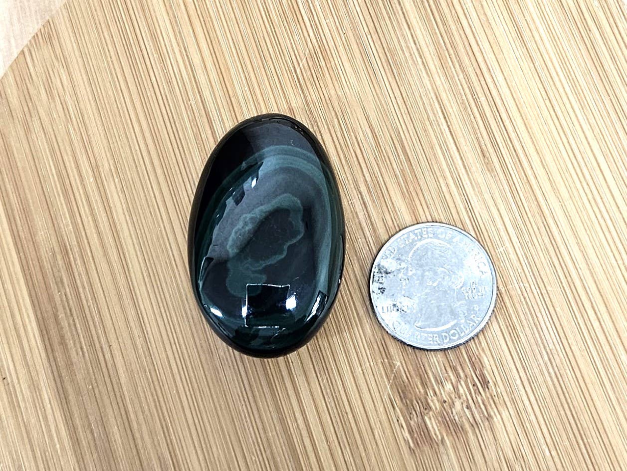 Malachite Palm Stone - 1