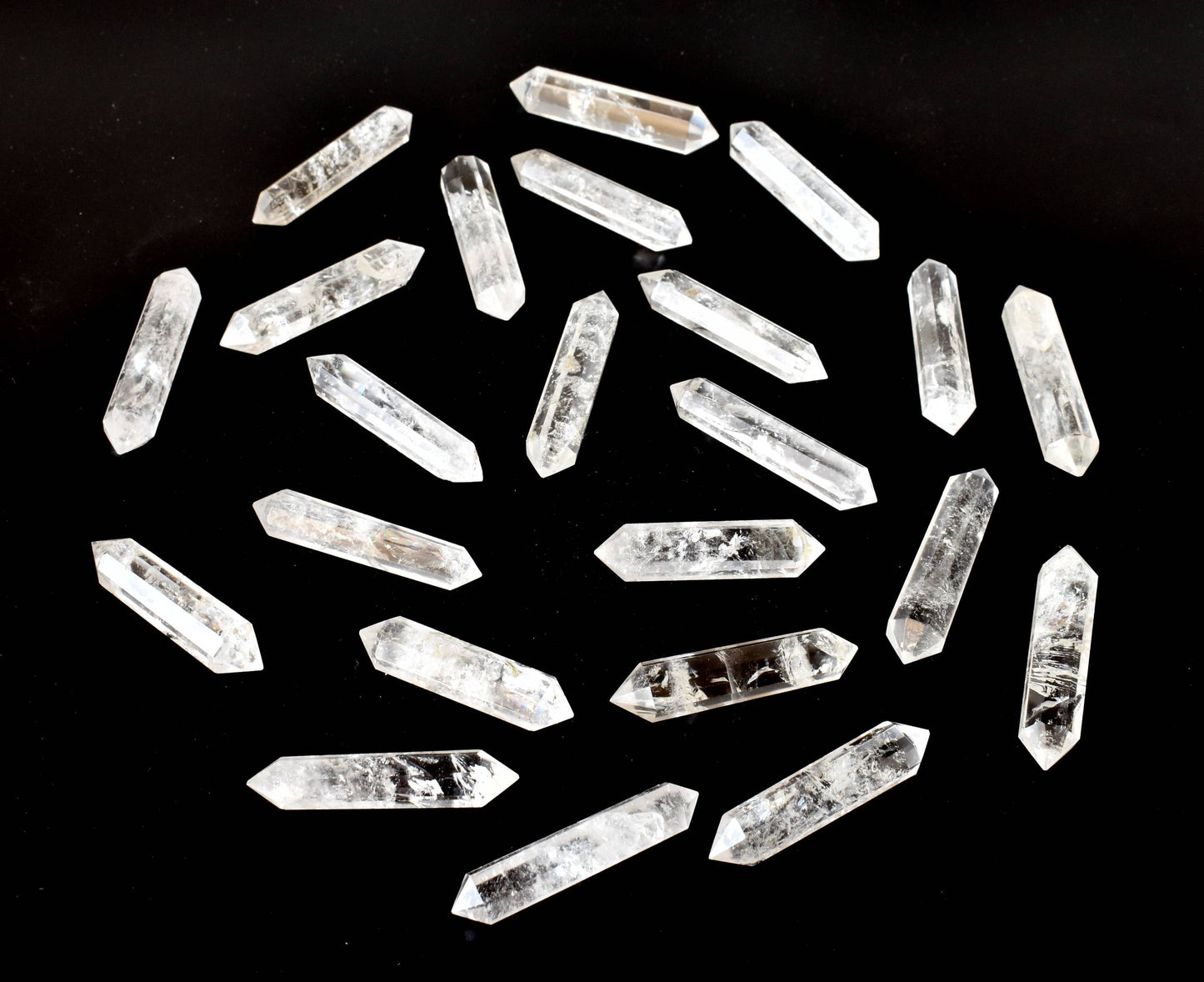 Crystal Points | Clear Quartz | Double Point Crystal Pencils