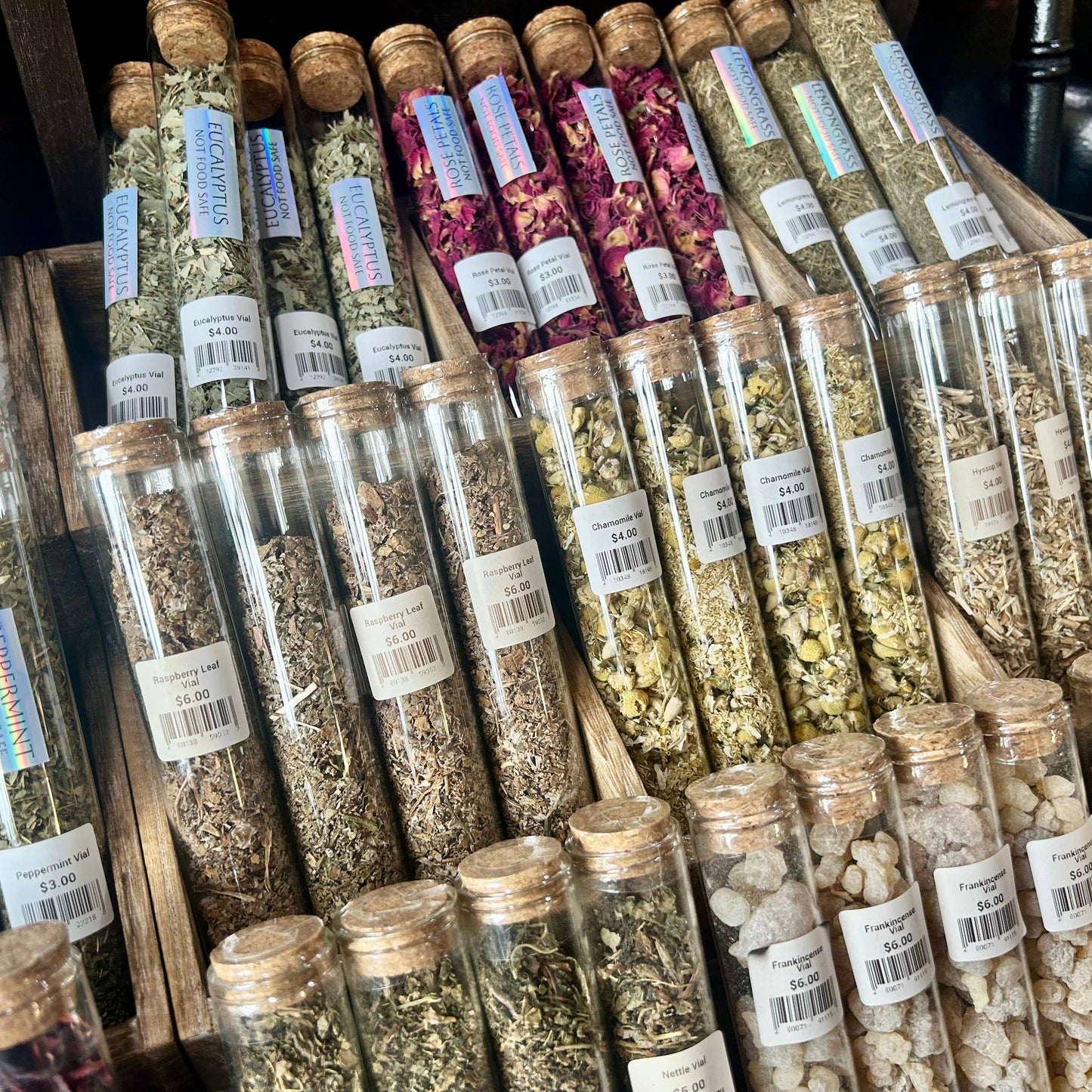 Herb Test Tubes