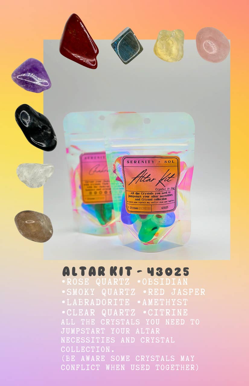 Crystal Go Bags / Alter Kit