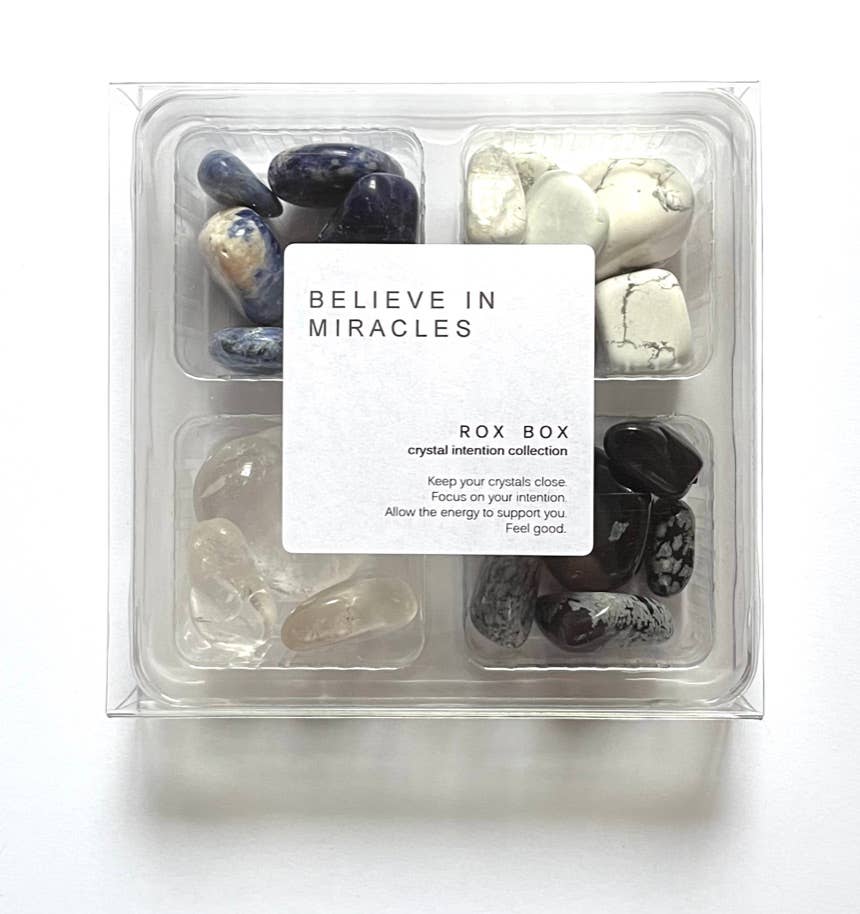 BELIEVE IN MIRACLES -  - crystals and stones