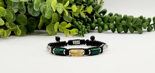 TRANSFORMATION - Unisex/Men's Adjustable Bracelet 8"-9.5"L