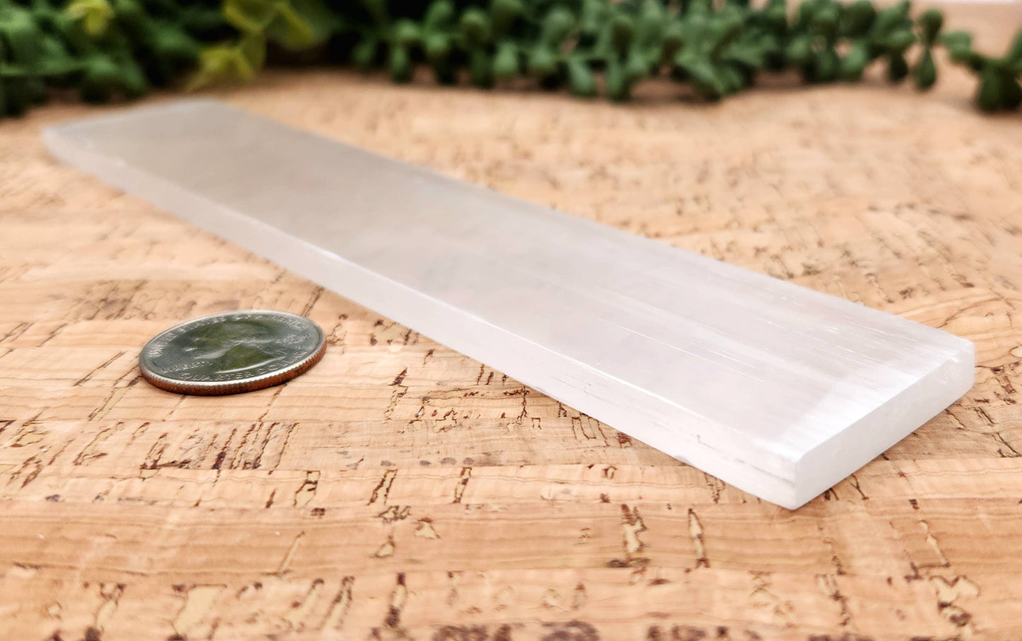 Selenite Charging Bar/Plate - Plain - Approx. 20cm Long