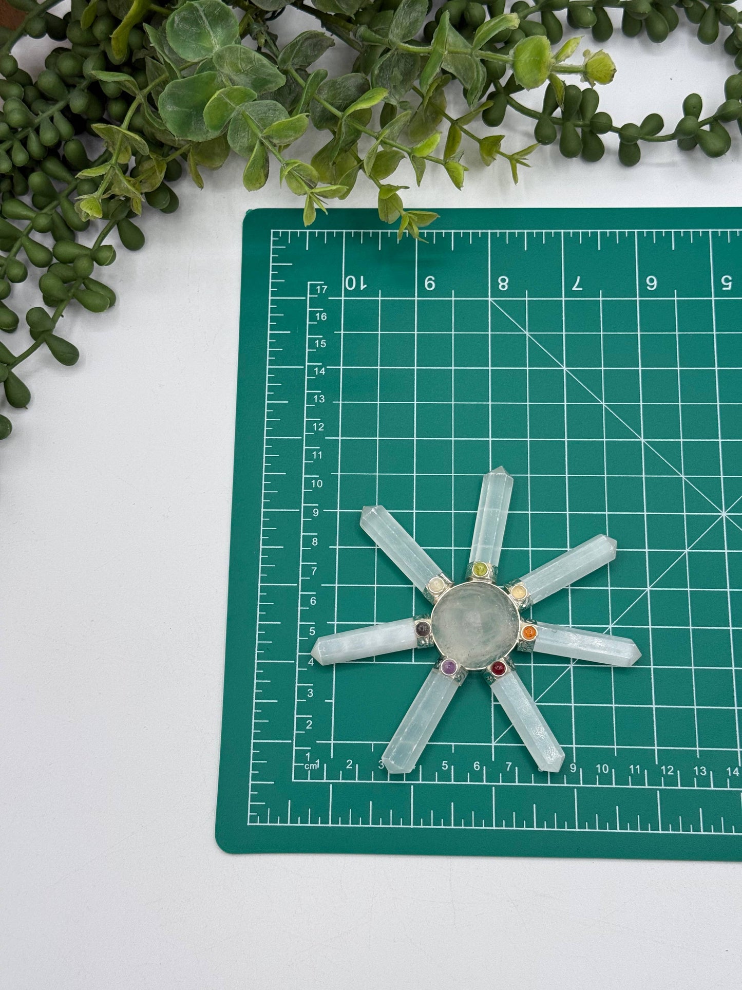 Selenite 7-Point Energy Generator