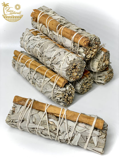 Cinnamon with White Sage Bundle