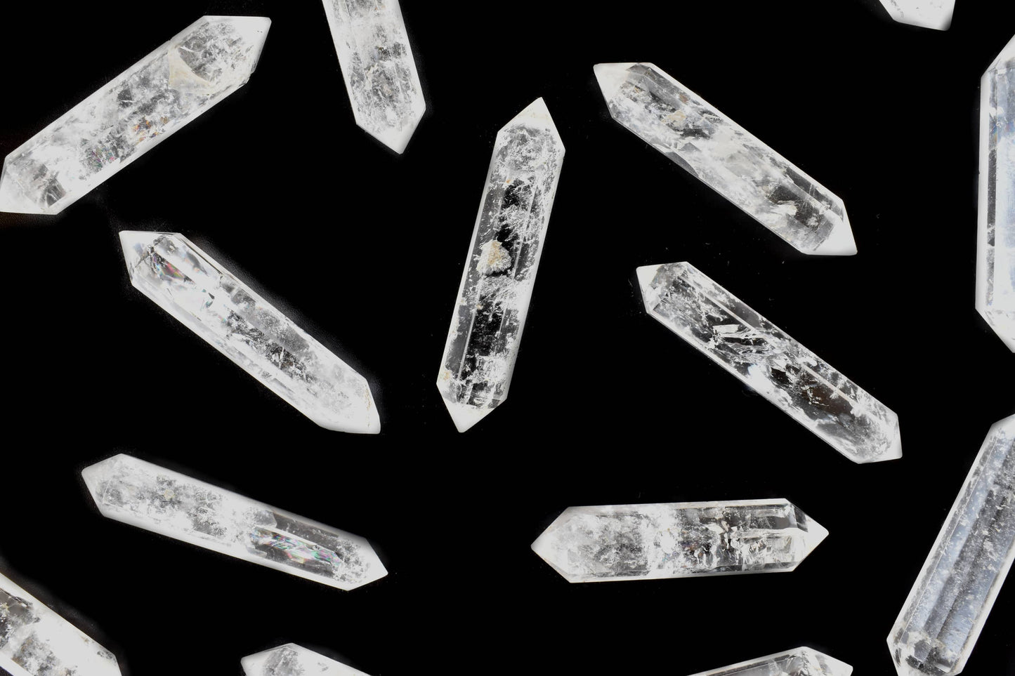 Crystal Points | Clear Quartz | Double Point Crystal Pencils