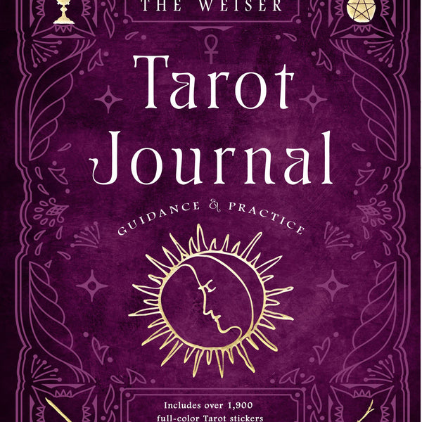 The Weiser Tarot Journal: Includes 1,920 Tarot Stickers
