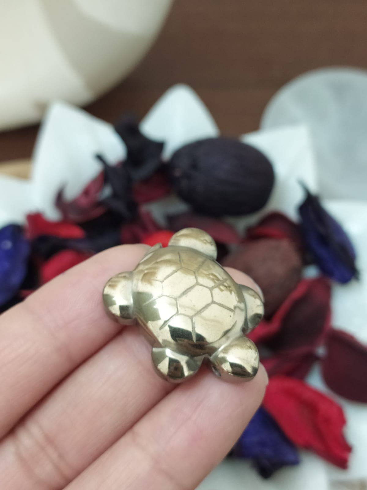 Wholesale Gold Pyrite Turtle Figurines |Bulk Crystal Animals