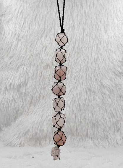 7 Chakra Crystal Hanger | Stone Hanger Car Accessories