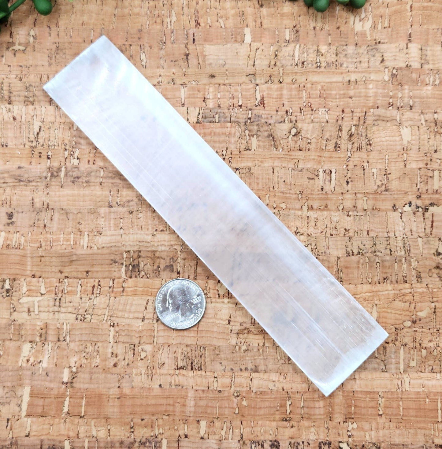 Selenite Charging Bar/Plate - Plain - Approx. 20cm Long
