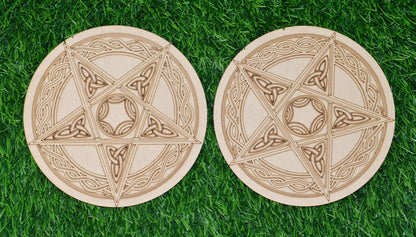 6" Dowsing Pendulum Board | Dowsing Board | Grid Board