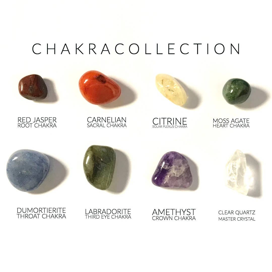 Chakra Collection - Rox Box - 8 pack - Crystals and Stones