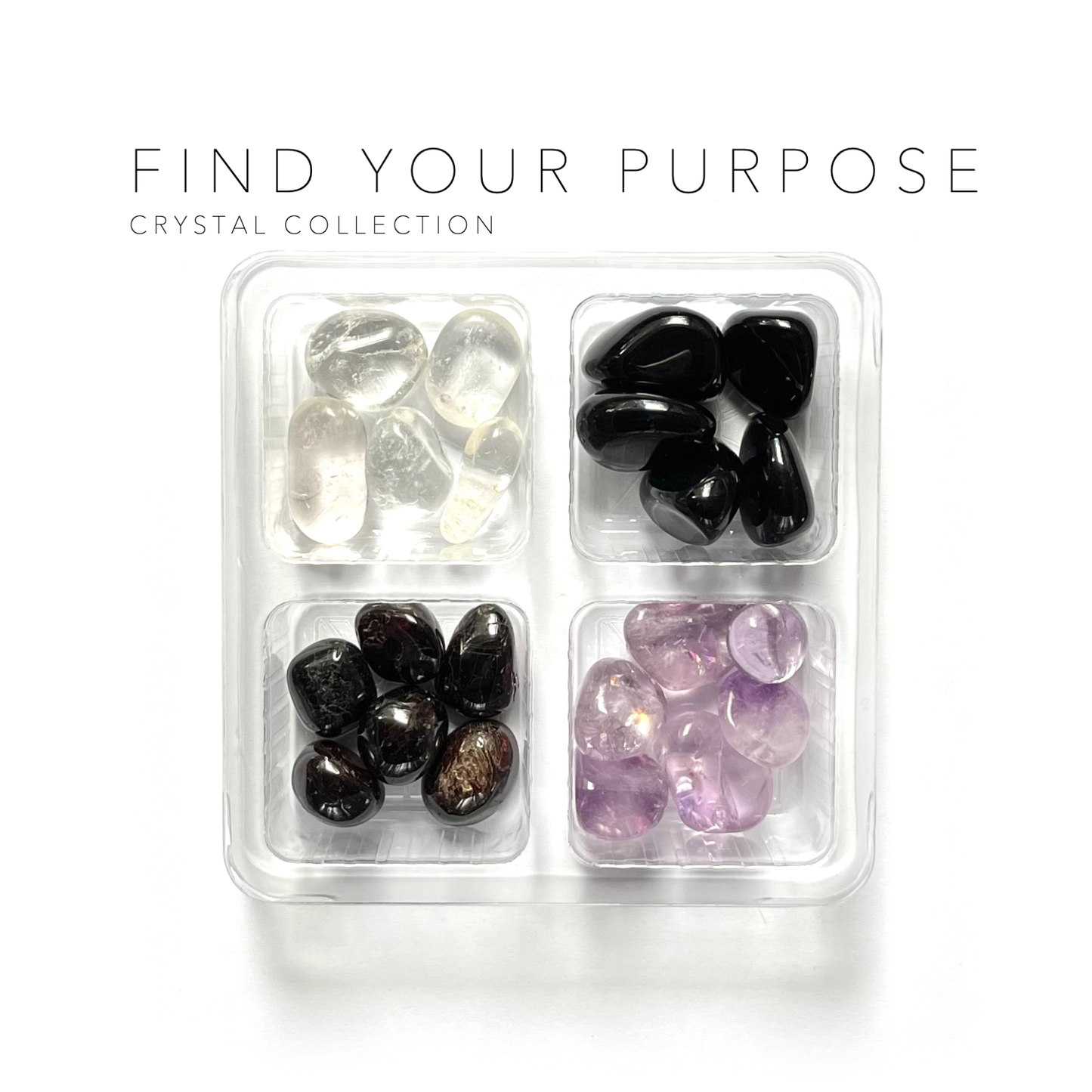 FIND YOUR PURPOSE-  Rox Box - Crystals and Stones set kit