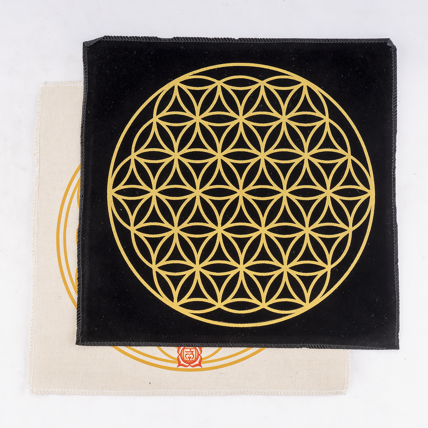 Crystal Grid Cloth |Sacred Geometry 7 Chakra For Energy Work